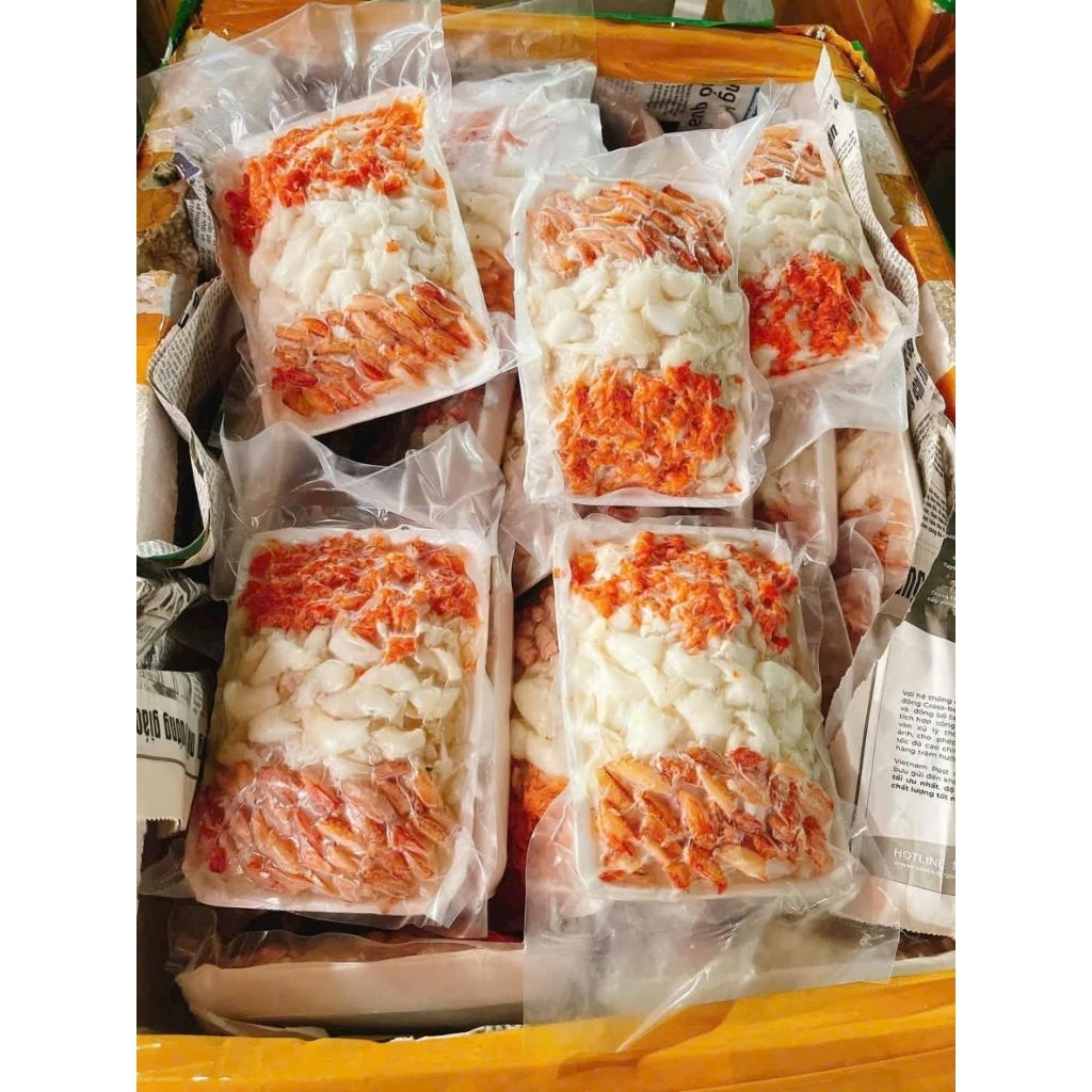 THỊT GHẸ BÓC SẴN ( Combo ghẹ) khay 500g. (giao hỏa tốc)