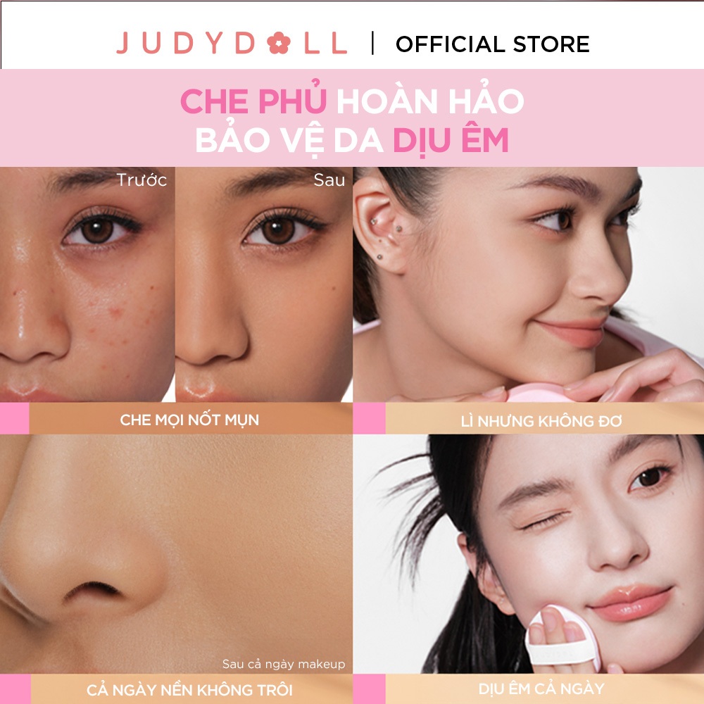 (KOL) Phấn Nước JUDYDOLL Fresh Matte Cushion 12.5g | BigBuy360 - bigbuy360.vn