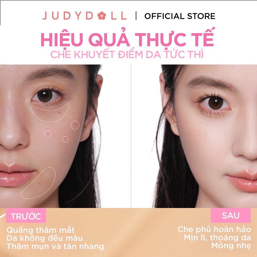(KOL) Phấn Nước JUDYDOLL Fresh Matte Cushion 12.5g | BigBuy360 - bigbuy360.vn