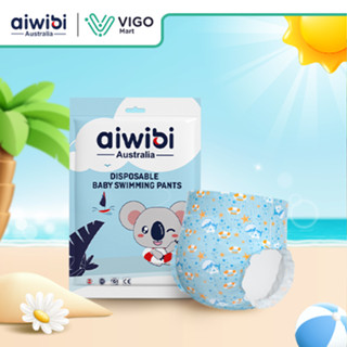 Tã/Bỉm Quần Bơi Cao Cấp Aiwibi 1 Miếng/Gói, Nhiều Size M/L/XL/XXL/XXXL