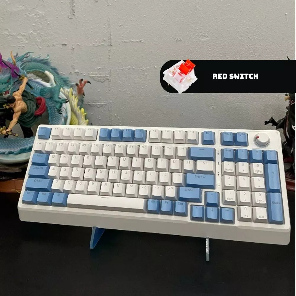[ HOẢ TỐC ] Bàn phím cơ ATAS ZA981 V3 98 Key - Hotswap - Red Switch - LED 9 chế độ - Kết nối Type-C | BigBuy360 - bigbuy360.vn