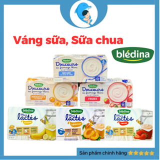 Sữa chua Bledina Pháp 330g vị Vani bổ sung vitamin cho bé ăn dặm từ 6M+ MECAHEO