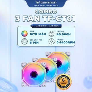   ĐỘC QUYỀN  Quạt Tản Nhiệt RGB Centaur TF-CT01 - Fan Led PC 500mm 16Tr Màu Tuổi Thọ 160.000H Tản Nhiệt Case Máy Tính 