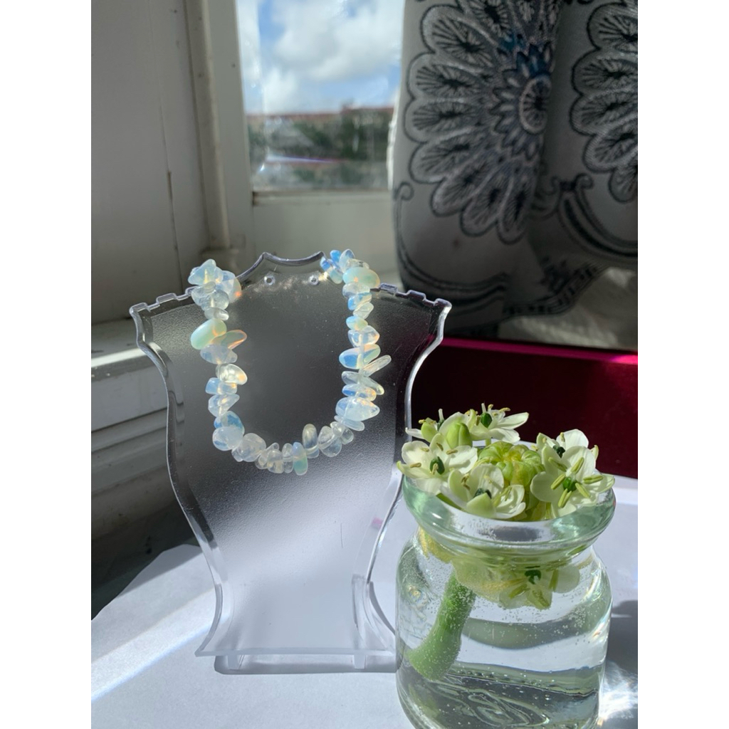 Vòng tay đá opal tự nhiên