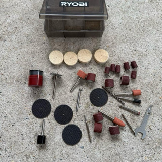 Bộ 33 chi tiết phụ kiện khoan cắt mài đánh bóng cho máy mài khuôn hàng xuất Úc