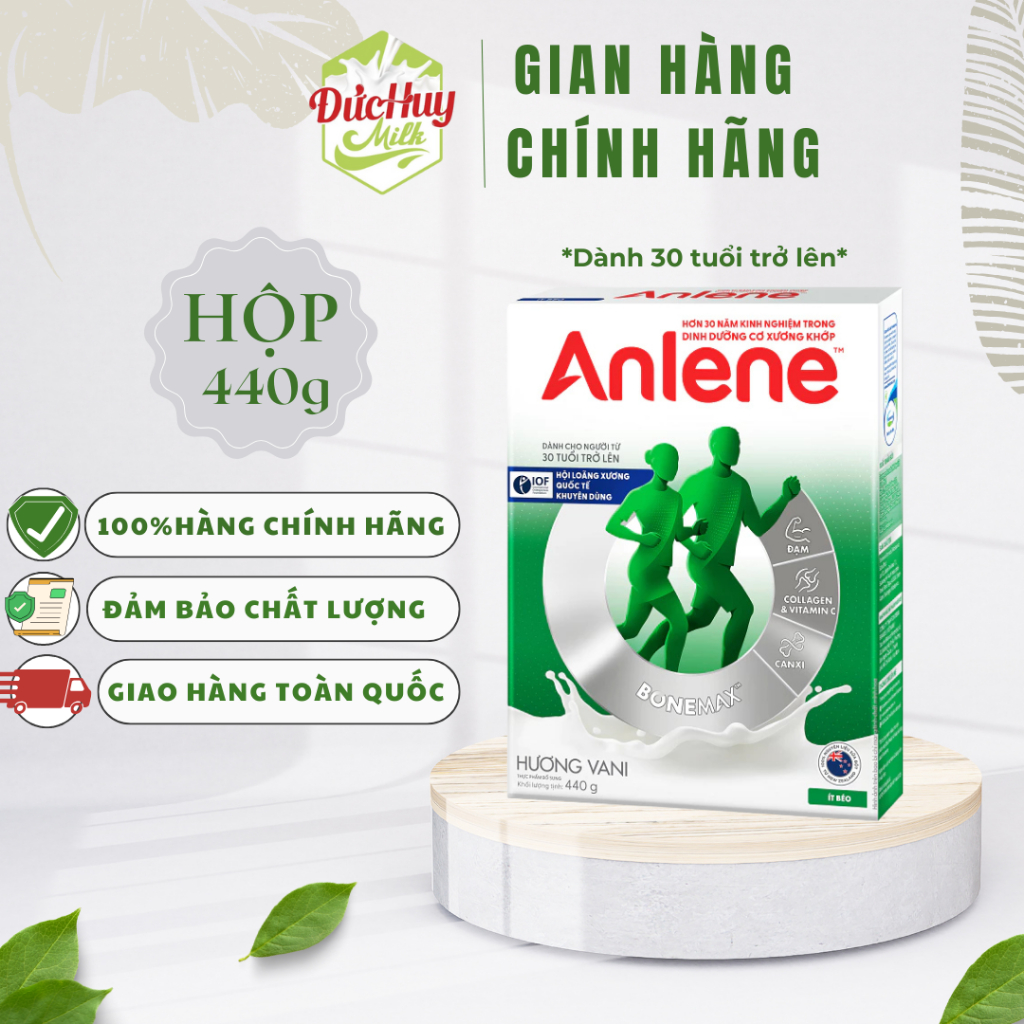 Sữa bột Anlene Gold Movepro Hương Vani