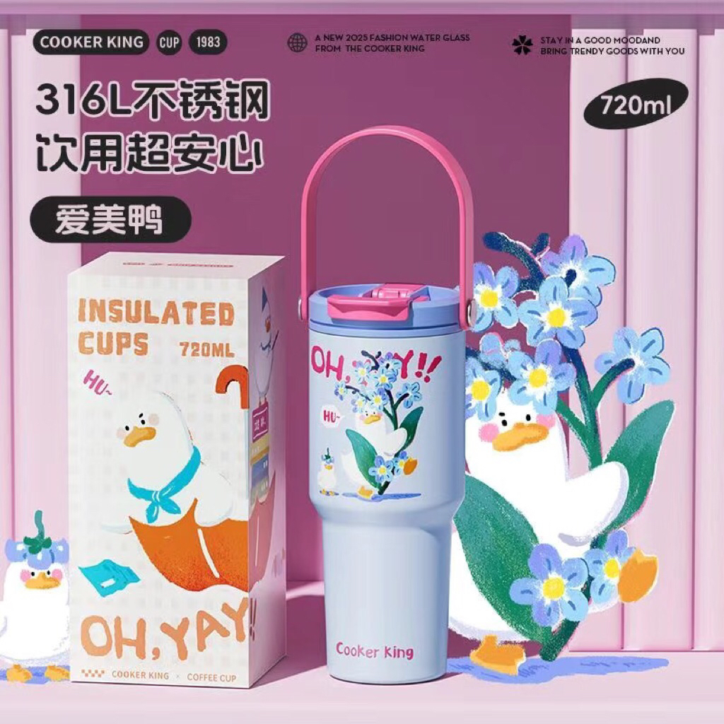 Bình giữ nhiệt cao cấp Cooker King 720ml