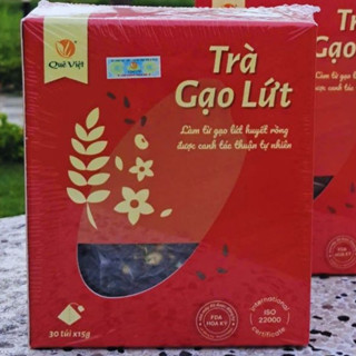 Trà gạo lứt Quê Việt hỗ trợ thanh nhiệt ,mát gan ngủ ngon,hỗ trợ giảm cân