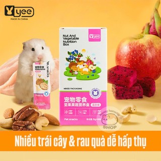 Thanh dinh dưỡng trái cây và hạt tự nhiên YEE cho hamster