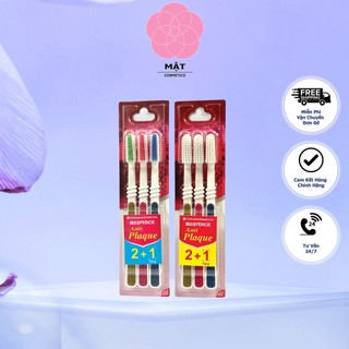   MUA 2 TẶNG 1  Bàn chải đánh răng Perioe Anti Plaque Medium Sensitive 