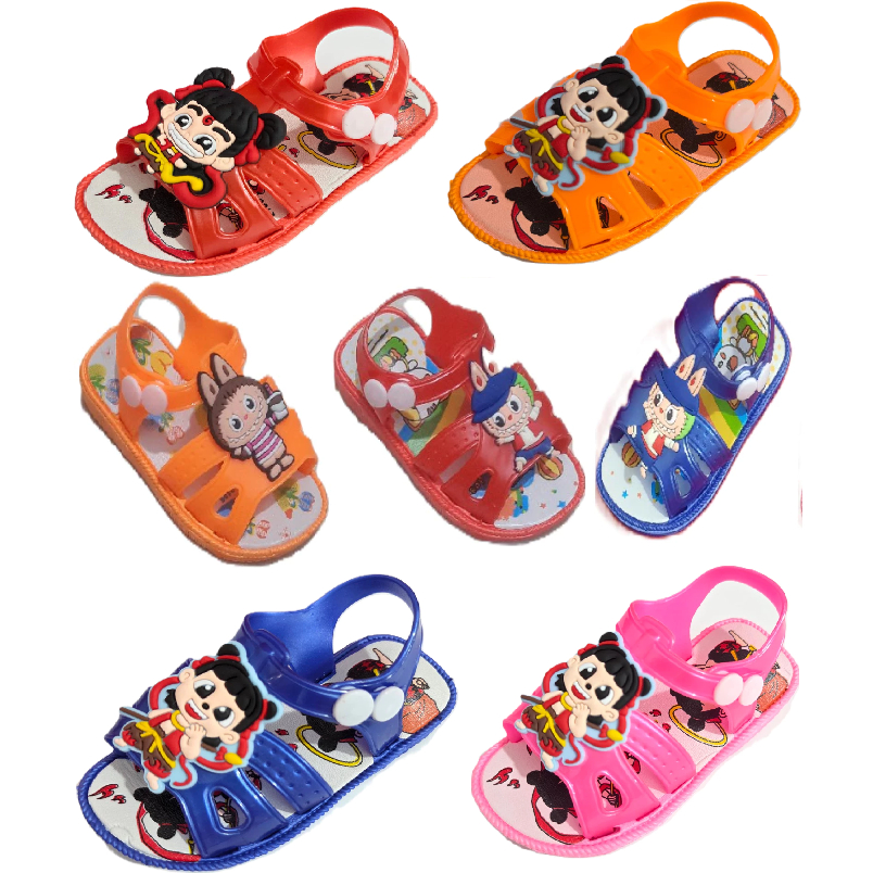 SANDAL TẬP ĐI CÓ KÈN CHÍP CHÍP HOẠT 11 BÉ MÃ 2106