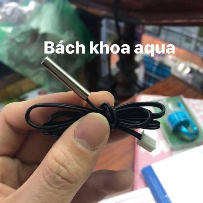 Dây cảm biến nhiệt độ ngoài cho Chiller – phụ kiện máy làm mát hồ cá, đo nhiệt độ chính xác, chống n