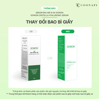   GOWON  Serum Rau Má & HA Gowon Centella Hyaluronic Serum 50ml 