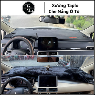 Thảm taplo MITSUBISHI XPANDER 2017 - 2025, thảm taplo che nắng da carbon, da vân gỗ, nhung cừu cao cấp, chuẩn form