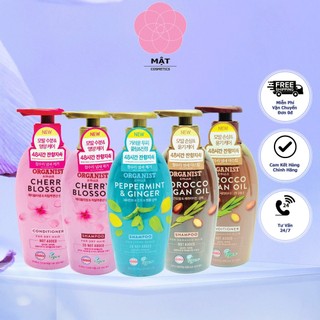  Dầu gội kem xả nuôi dưỡng tóc Organist thuần chay mùi hương tự nhiên 500ml 