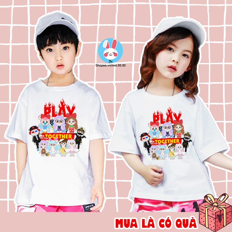 Áo thun play together mẫu Family,áo in hình play together siêu nét có nhiều size (PT22)