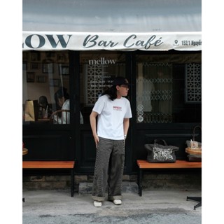 Quần Dài Denim Sọc Basic Striped Denim - form Wide leg - Olderister