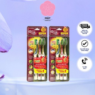  Combo 2 bộ bàn Chải Đánh Răng muối tre Bamboo Salt Shirinnee chăm sóc răng ê buốt mua 2 tặng 1 