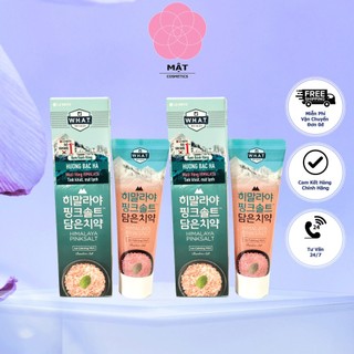 Combo 2 tuýp Kem Đánh Răng Muối Hồng Himalaya Pinksalt Hàn Quốc Hương Bạc Hà 100gx2 