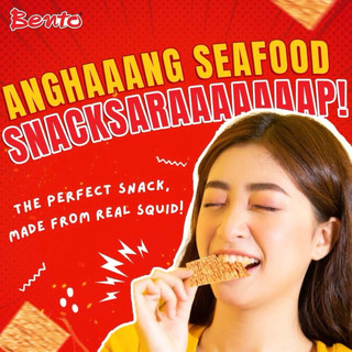 Combo snack mực Bento Thái Lan, đồ ăn vặt Thái Lan (gói nhỏ ~5g)
