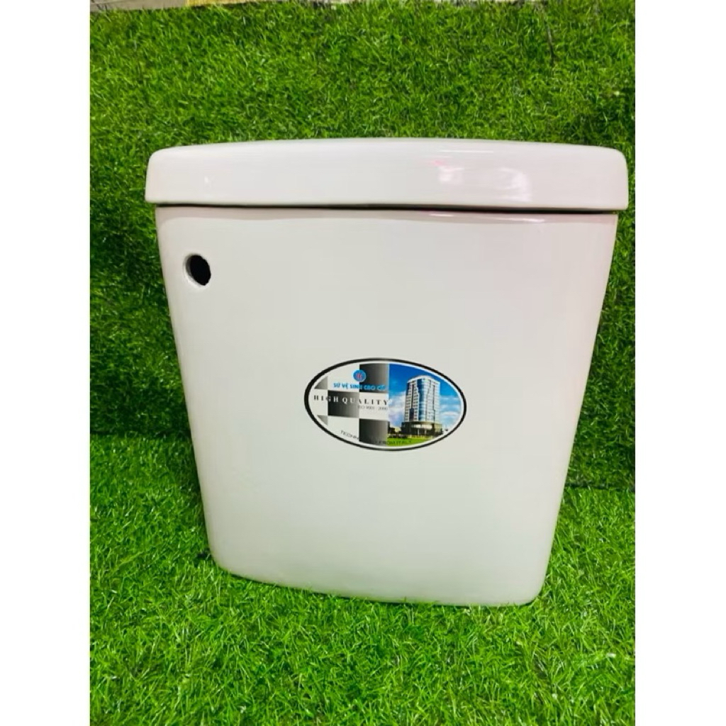 Két nước bồn cầu gạt– Thay thế bồn cầu rời C306, Inax, TOTO, American, Viglacera – Men chống ố