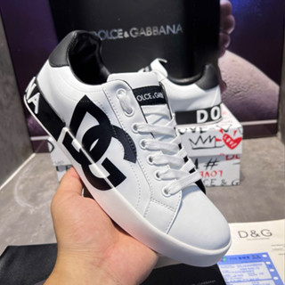 Giày Thể Thao Trắng Nam Đờ Gờ Bản Cao Cấp Phối In Sắc Nét Thêu Da Đế Tăng Chiều Cao