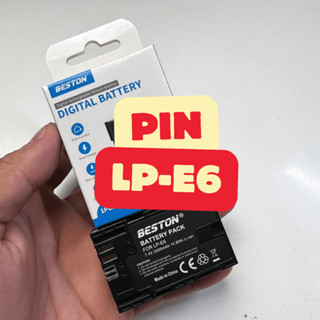 Pin sạc máy ảnh canon Lp e6 Lp E8 chính hãng FB