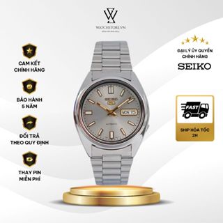 Đồng Hồ Seiko 5 Nam SNXS75K1 Máy Cơ/ Automatic Kính Hardlex Crystal Size 37mm Dây Kim Loại Chính Hãng
