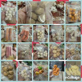  VIÊN THẢ LẨU CÁ VIÊN CHIÊN ĐỦ LOẠI TÁCH LẺ SIÊU ÍT SIÊU RẺ 