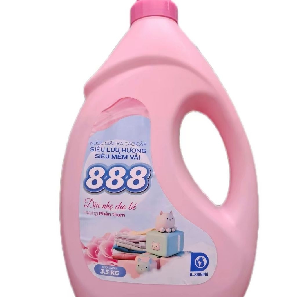 nước giặc xã cao cấp 888 hươn phấn thơm 3.5kg chuyên cho bé siêu luư hươn siêu miền vãi đậm đặc hươn