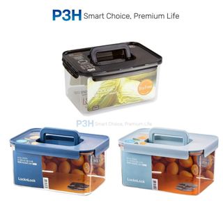 Hộp bảo quản thực phẩm có quai xách lock&lock 4.8l bisfree modular bằng nhựa tritan lbf408h p3h store