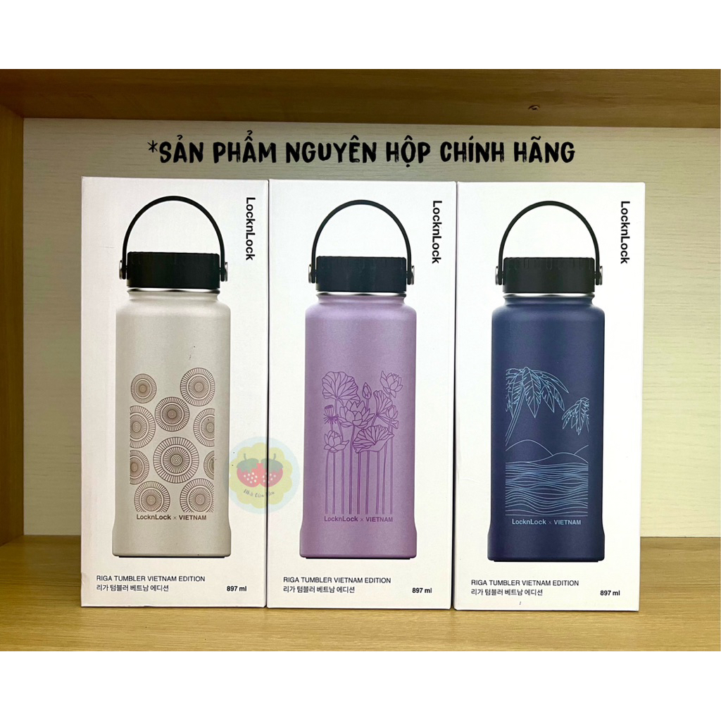 Bình giữ nhiệt LocknLock Riga Tumbler Vietnam Edition 897ml - Nhà Của Dâu