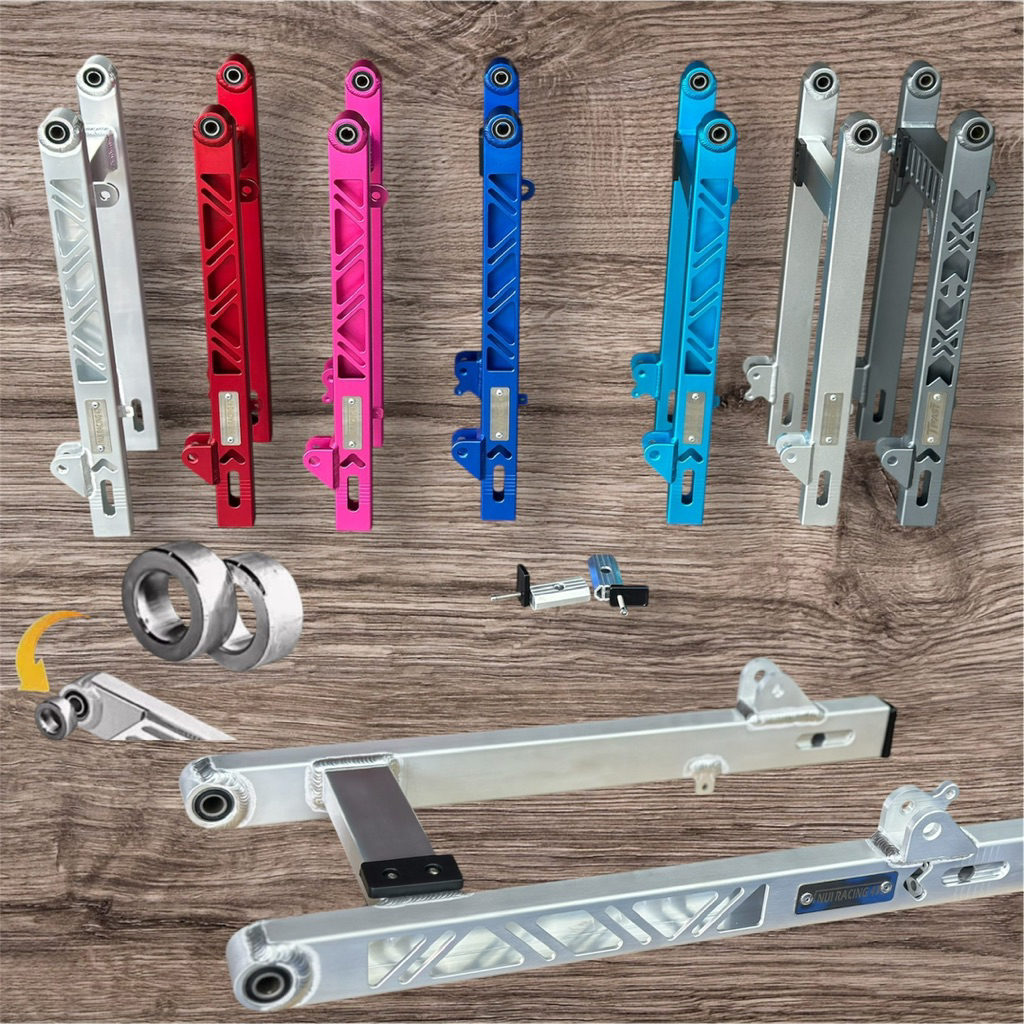 Gắp nhôm Tupakanam cho Sirius– Wave đủ màu – hàng CNC đẹp – gắn như zin