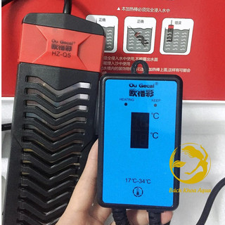 Sưởi Ou Gecai HZ-Q5 – sưởi hồ cá đời mới, chống cạn nước, kiểm soát nhiệt chính xác, bảo vệ cá hiệu quả