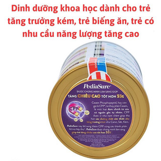 Sữa bột Pediasure 380g (cho trẻ từ 1-10 tuổi)