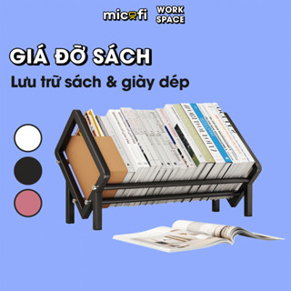  Kệ Sách Micofi Kệ Đựng Giá Sách Để Bàn Mini Decor Bàn Học Lắp Ráp Đựng Kê Vở Hồ Sơ Trang Trí Phòng Để Giày Dép Tiện Lợi 