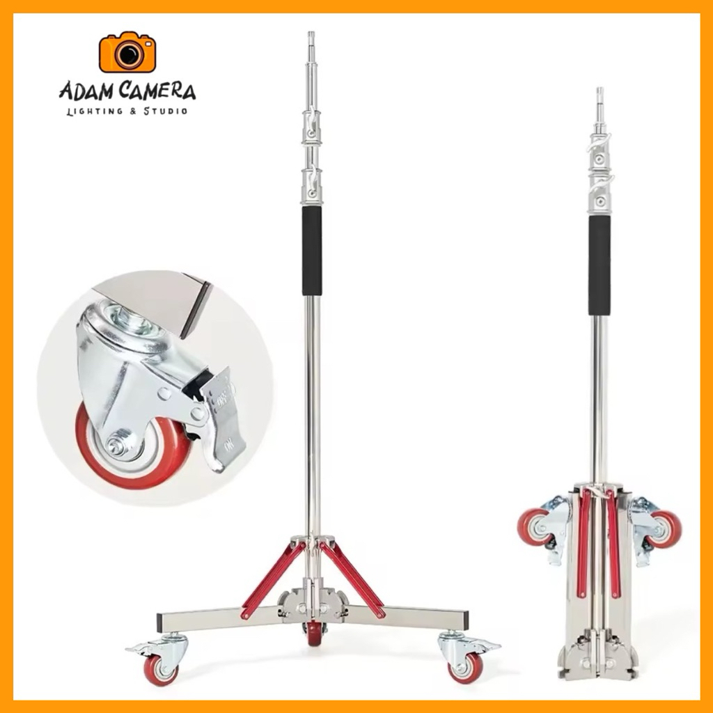 CHÂN ĐÈN SIÊU TẢI TRỌNG LIGHT STAND M5-120 QIHE PLUS