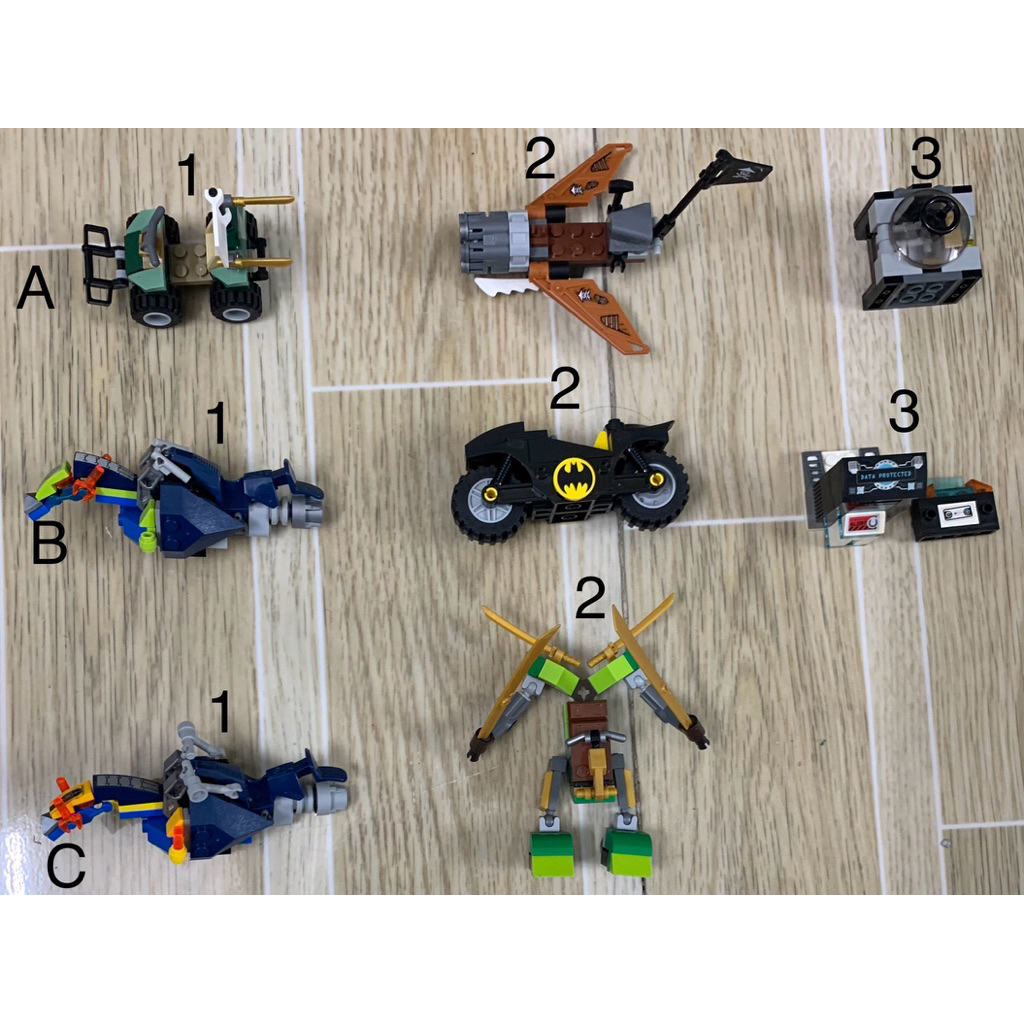 Đồ chơi lắp ráp mô hình ninjago, batman, nexo knights, ultra agents hàng chính hãng