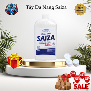 Nước Tẩy Đa Năng Saiza - Tẩy Cặn CANXI Làm Sạch Bề Mặt Kính, Bồn Rửa, Vết Ố Vàng, Vệ Sinh Sàn Nhà Tắm