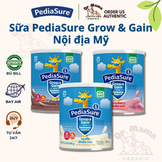 Sữa bột Pediasure Grow & Gain Mỹ-dinh dưỡng cho bé phát triển toàn diện 400g [Chính hãng - bay Air]