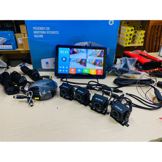  Cam hành trình xe tải 4 Mắt 10 inch Cảm ứng ghi hình 4K chuẩn H265 cho xe tải xe buýt xe khách đầu kéo  Đại Việt Auto 