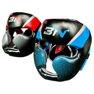 Mũ Nón bảo hộ võ thuật BN- Fight hàng nhập khẩu chính hãng full Size 2 màu xanh đỏ giao hỏa tốc HCM
