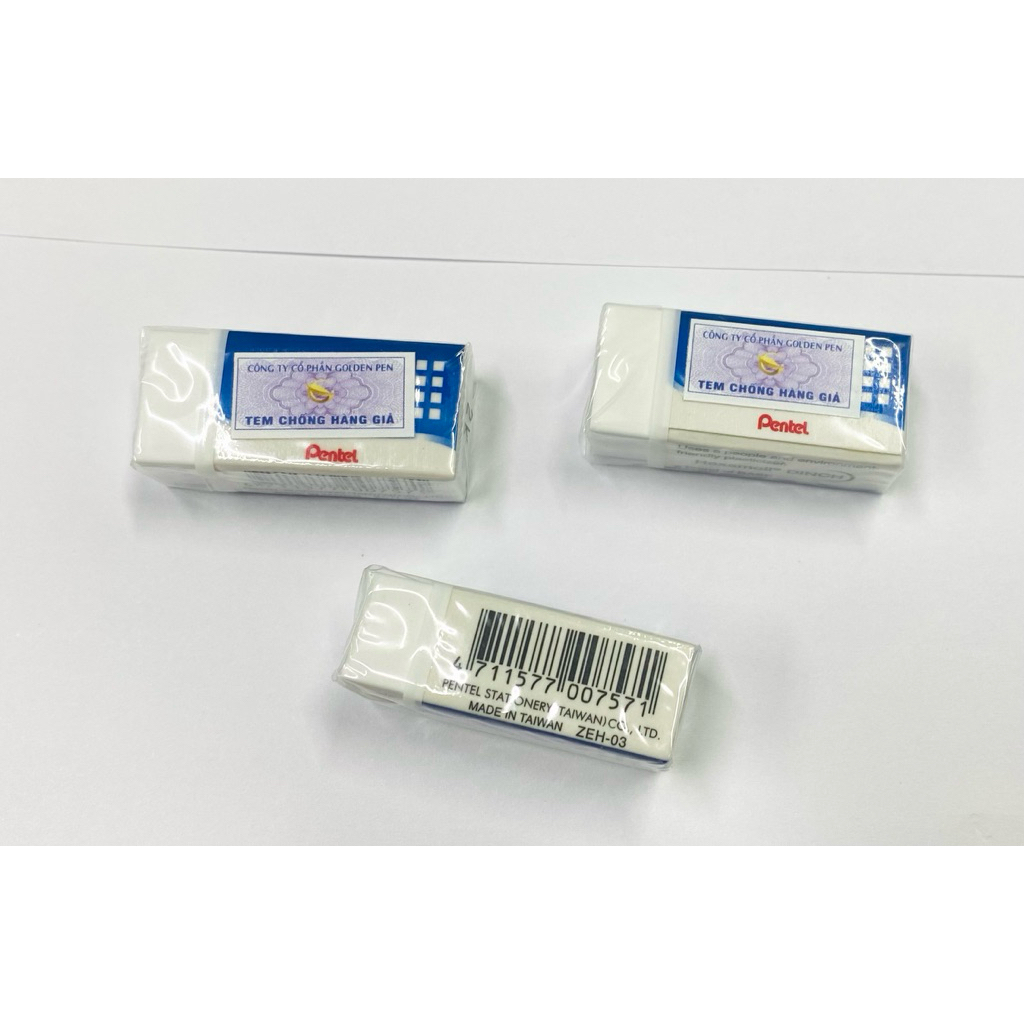 Tẩy bút chì pentel (Gôm) hàng chuẩn
