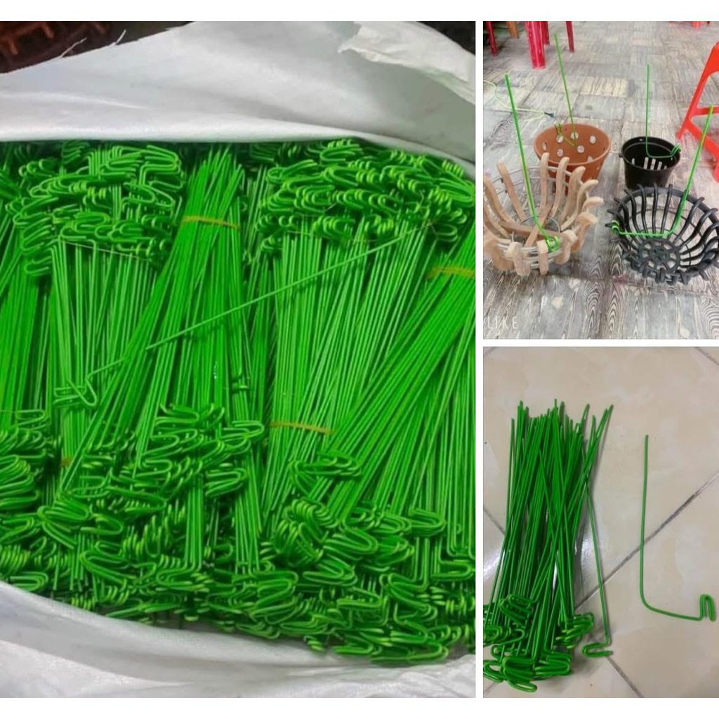 1kg kẹp chậu lan ( tầm 55-58 que) - kẹp kei - cố định, tạo dáng cây theo ý muốn- phù hợp với tất cả các loại chậu