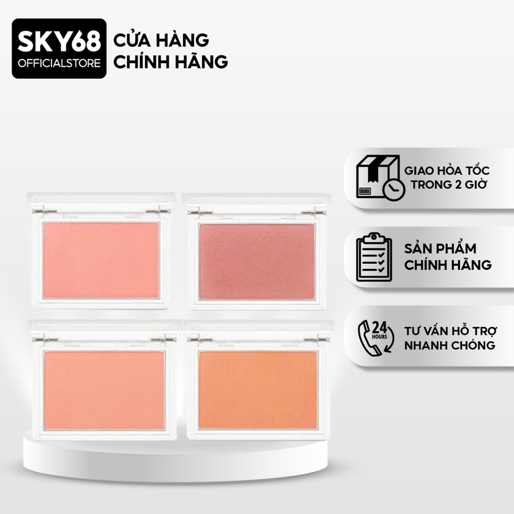Phấn má hồng Missha Cotton Blush 4.2g