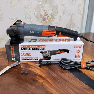 Máy cắt sắt , máy mài chỉnh tốc Dekton DK-AG900LH  và DK-AG1100LH 100mm 6 cấp chỉnh , dây đồng