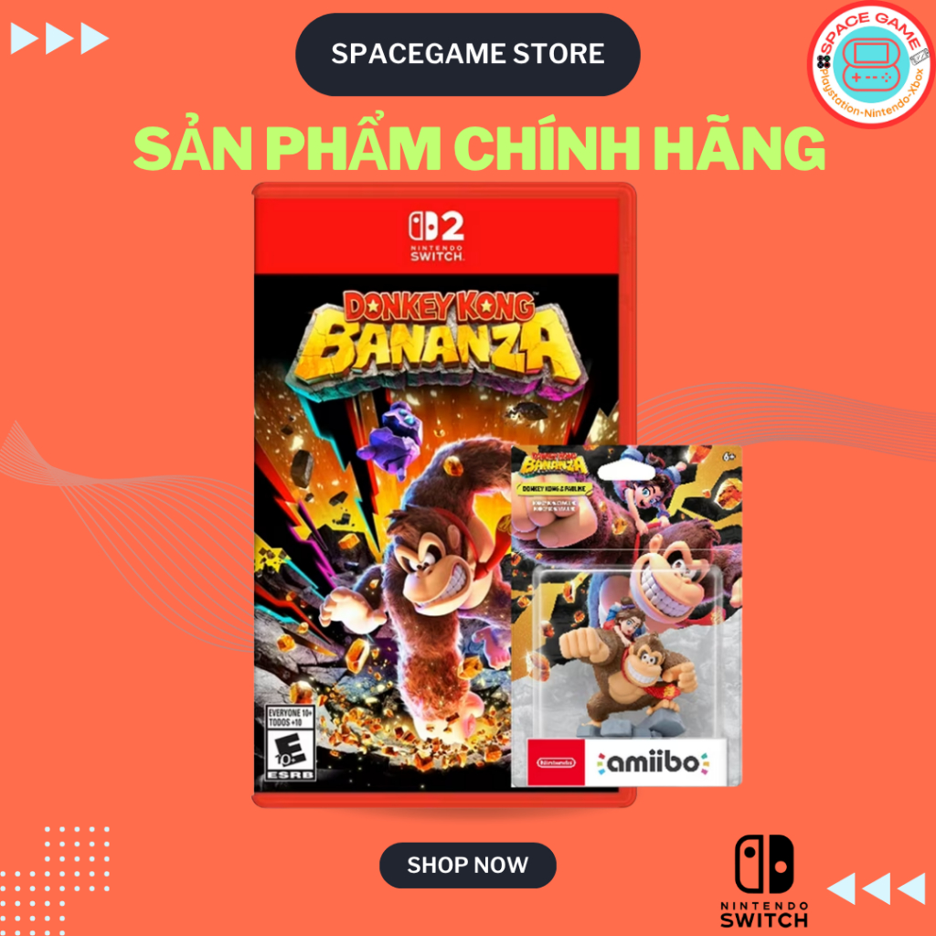 Băng game Nintendo Switch 2 :  Donkey Kong Bananza