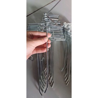Combo 10 -Móc treo lưới vuông VT4401-4li - mạ kẽm