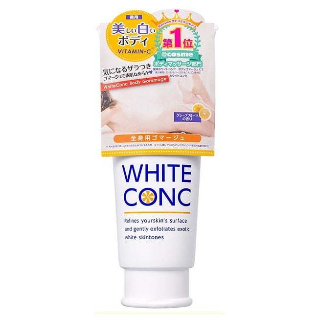 Tẩy Tế Bào Chết Toàn Thân White Conc Nhật Bản Tuýp 180g