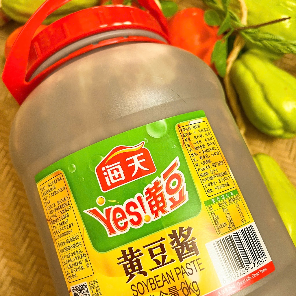 TƯƠNG ĐẬU HẢI THIÊN ( SOYBEAN PASTE)-BÌNH 6 KG